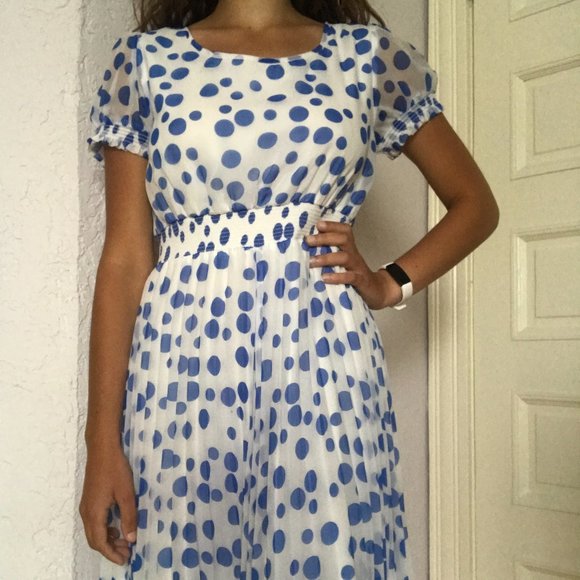 casual patterned summer dress - Picture 1 of 1